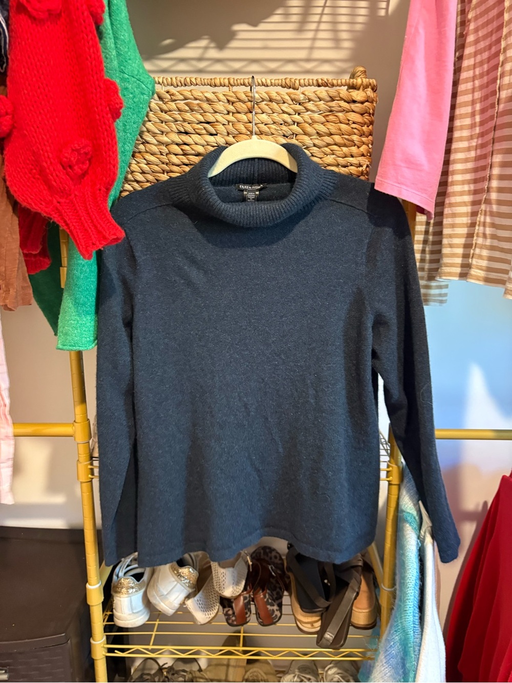 Eileen Fisher cashmere Turtleneck Sweater